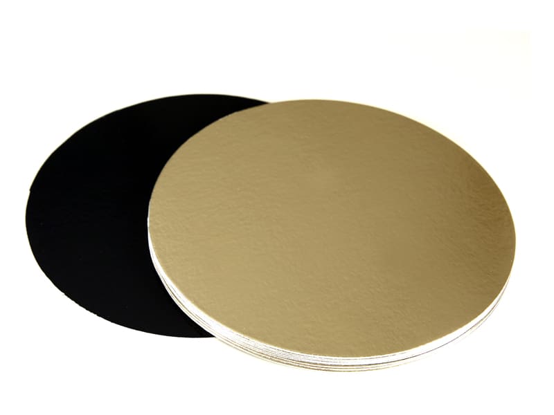 Unger Sturdy cake board round Gold - Pastry Depot