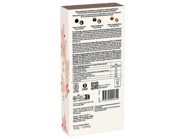 Crunchy Chocolate Box - Valrhona 2025 - 160g - Valrhona