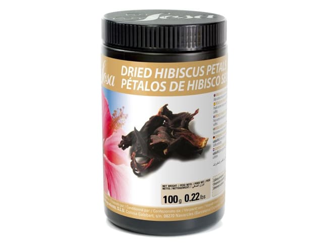 Dried Hibiscus Petals - 100g - Sosa