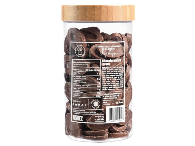 Jivara Milk Chocolate Couverture 40% - 500g - Valrhona