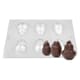 Thermoformed Chocolate Mould - Easter chick family - Valrhona