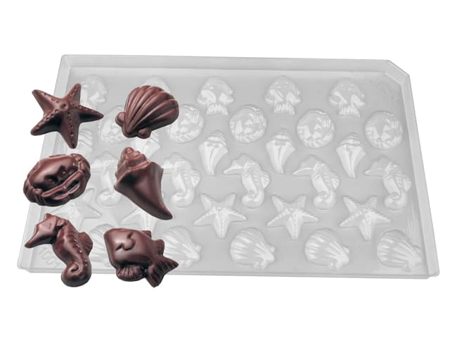 Thermoformed Chocolate Mould - Easter shapes - Valrhona