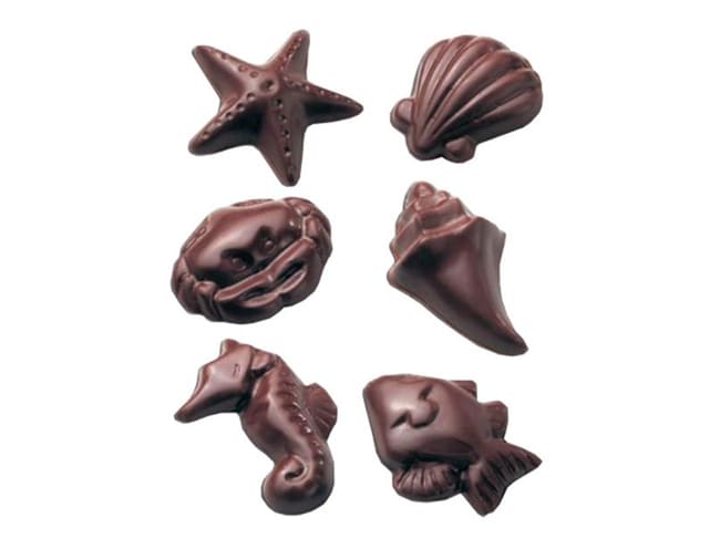 Thermoformed Chocolate Mould - Easter shapes - Valrhona