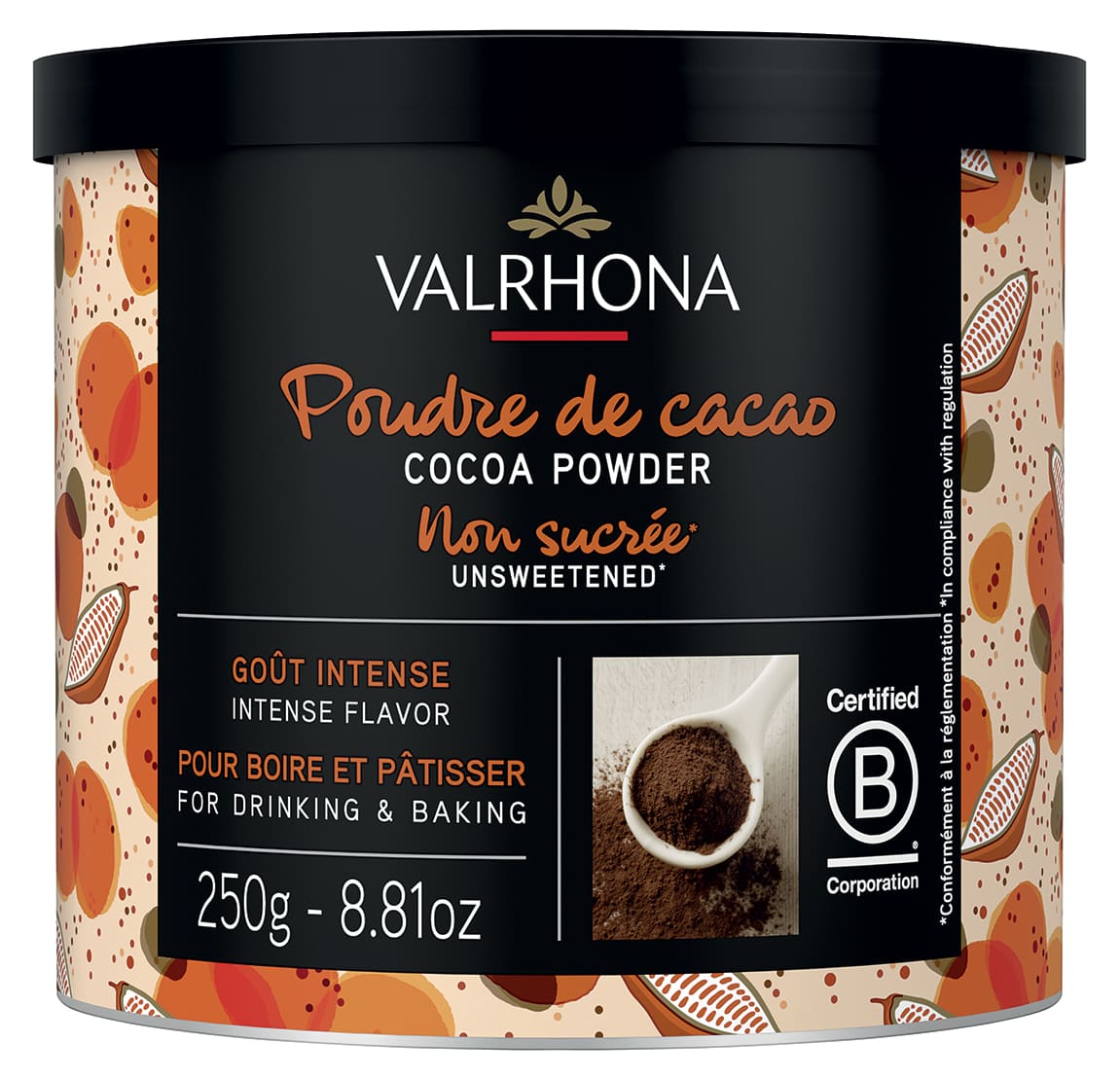 Cocoa Powder 100 250g Valrhona Meilleur du Chef