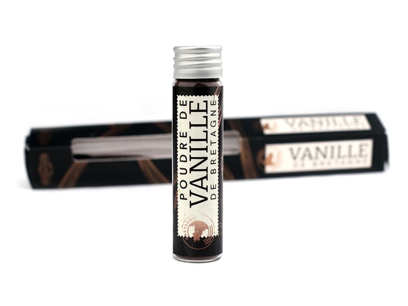 Van Hel Powder Vanilla Powder - Tube of 10g - Vanille de Bretagne - Meilleur du Chef