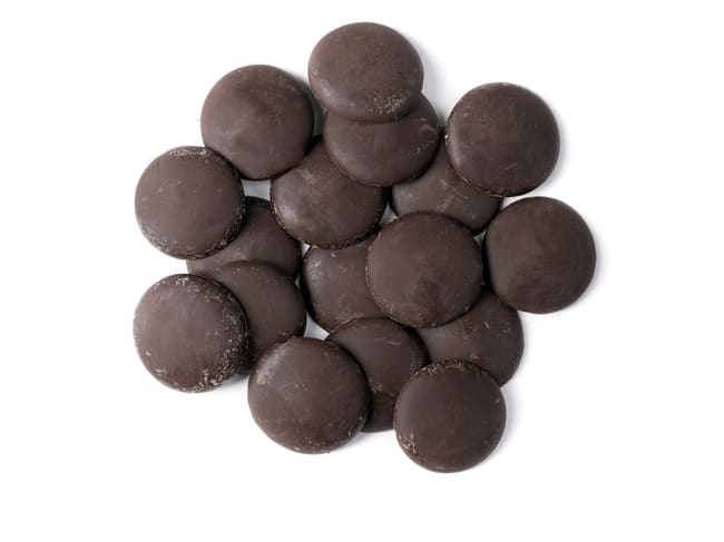 Dark Chocolate Ebony 72% - 1 kg - Weiss