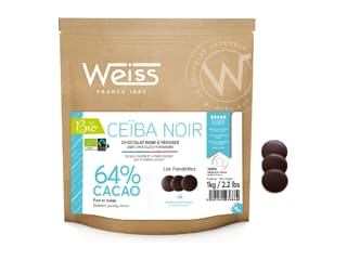 Organic dark chocolate Ceiba 64%