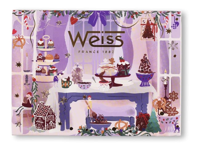 Dark and Milk Chocolate Praline Box - Christmas 2026 - 110g - Weiss