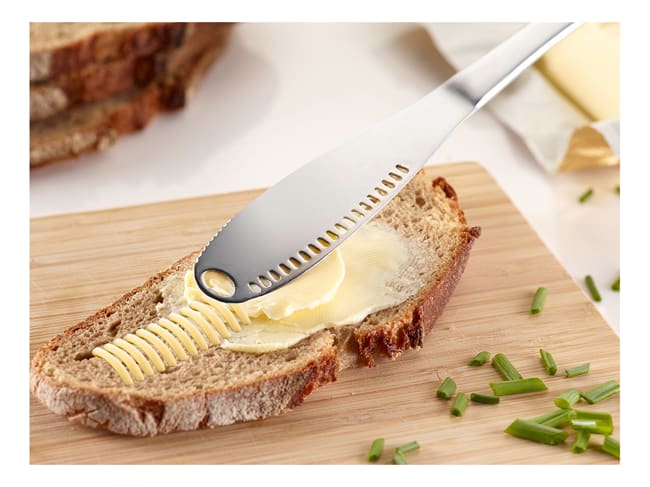 Butter knife and decoration (x 2) - stainless steel - Westmark