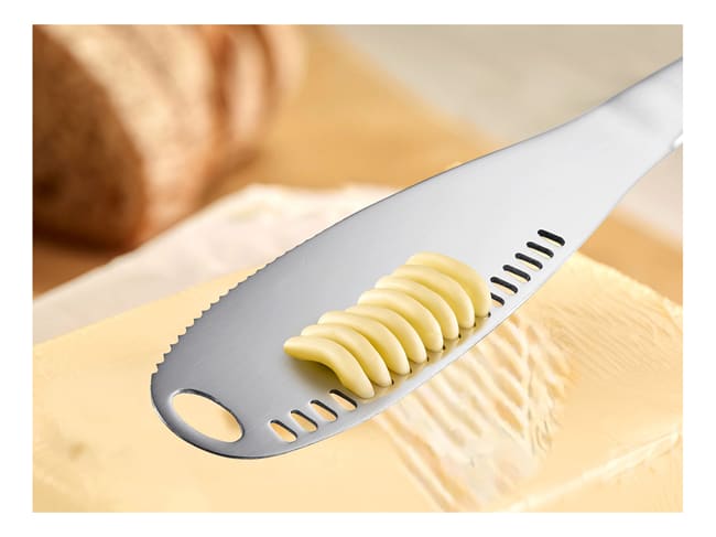 Butter knife and decoration (x 2) - stainless steel - Westmark