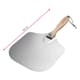 Round pizza oven peel wood and aluminium - 60,5 x 30,5 cm - Westmark