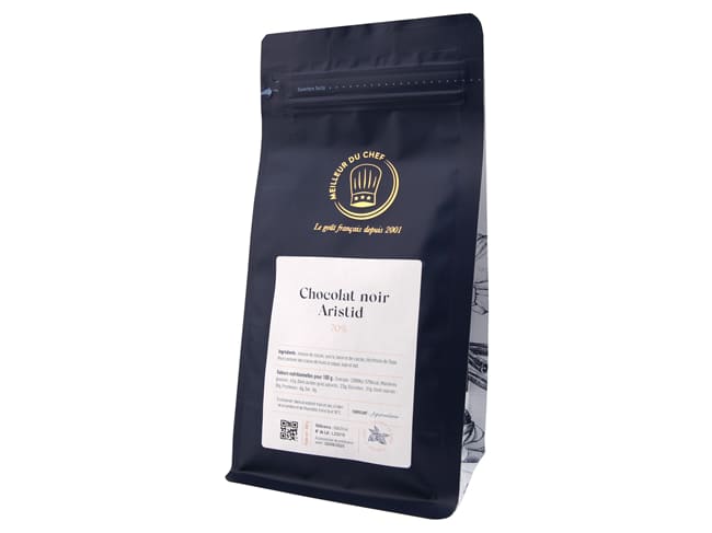 Chocolat noir Aristid 70% - 500 g - Agrimontana