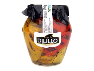 Poivron grillé - à l'huile - 170 g - Dilillo