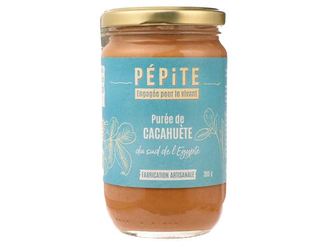 Purée de cacahuete Bio 100% - 300 g - Pépite