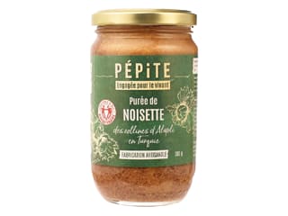 Purée de noisette Bio 100%