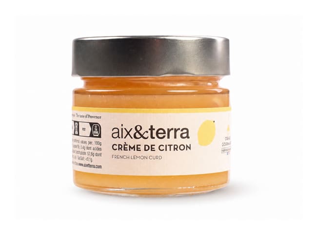 Crème de citron - 170 g - Aix et Terra