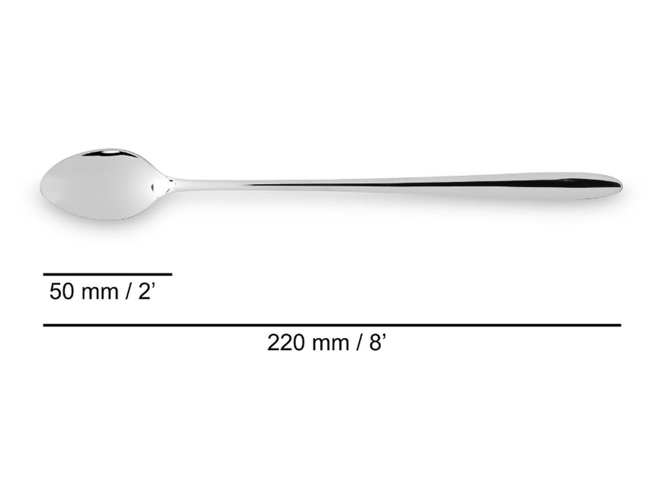 HENDI 755563 Cuillère à Glace Talon Aiguille En Aluminium - 51mm Diamètre, 24 Portions Par Litre