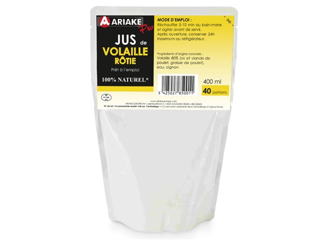 Jus de volaille - 400 ml - Ariake