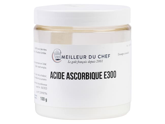 Acide Ascorbique en poudre E300 - 100 g - Meilleur du Chef