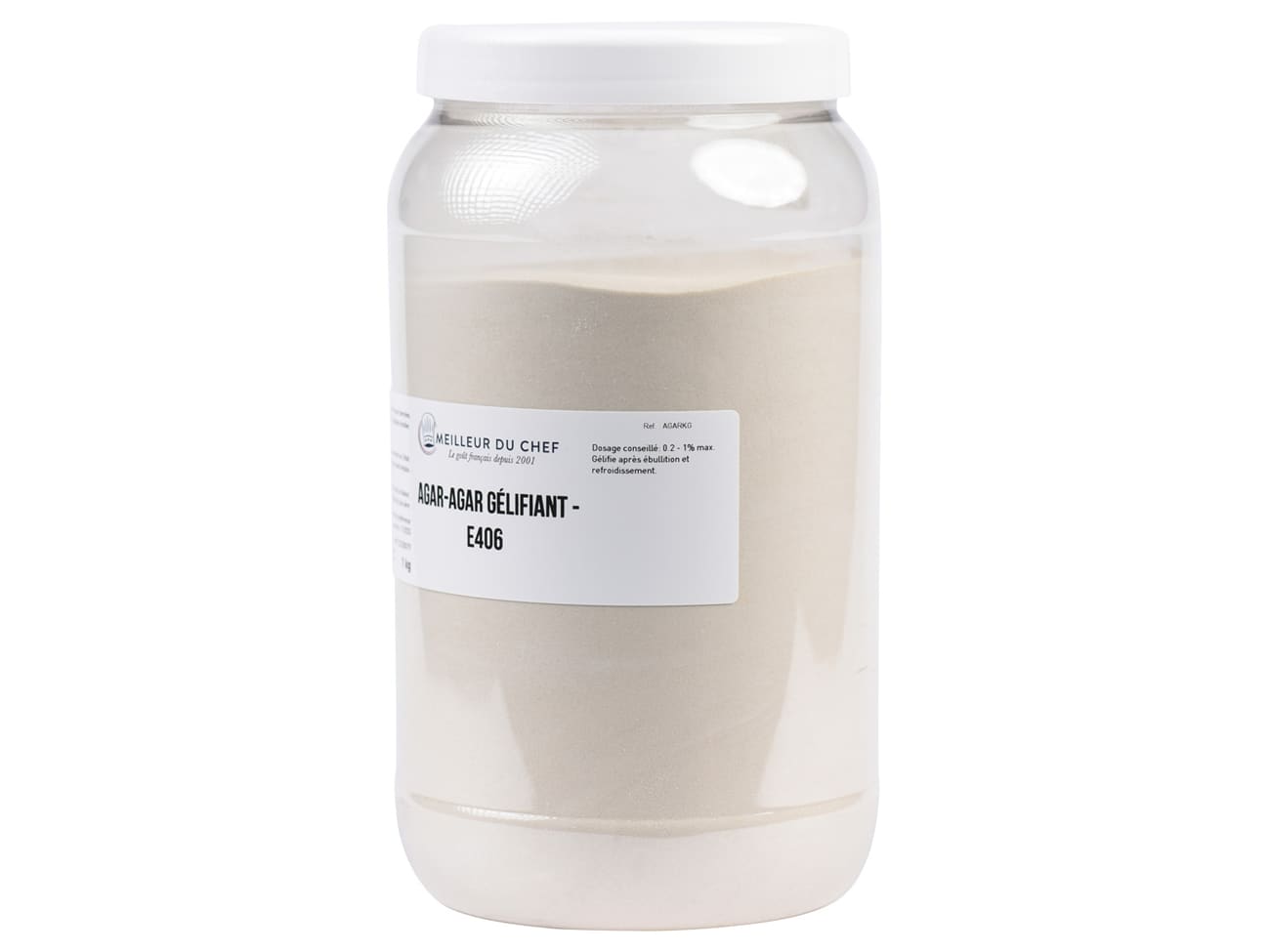 Agar-agar gélifiant 1 kg (Algue en poudre) Louis françois- Gélatine  végétale vente achat acheter