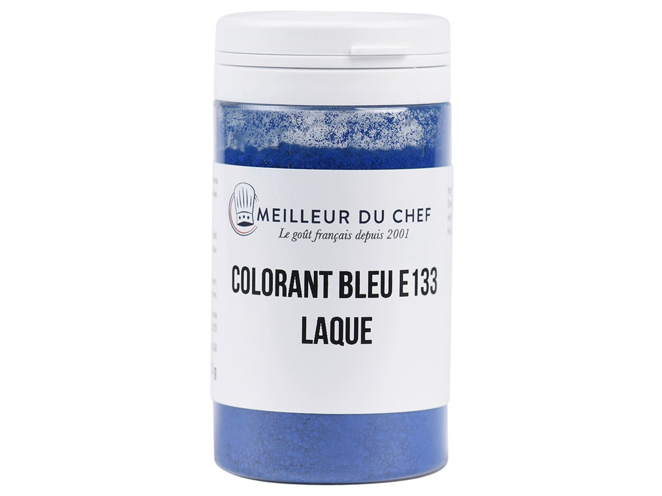Colorant alimentaire Bleu 25 g en poudre hydrosoluble Matfer