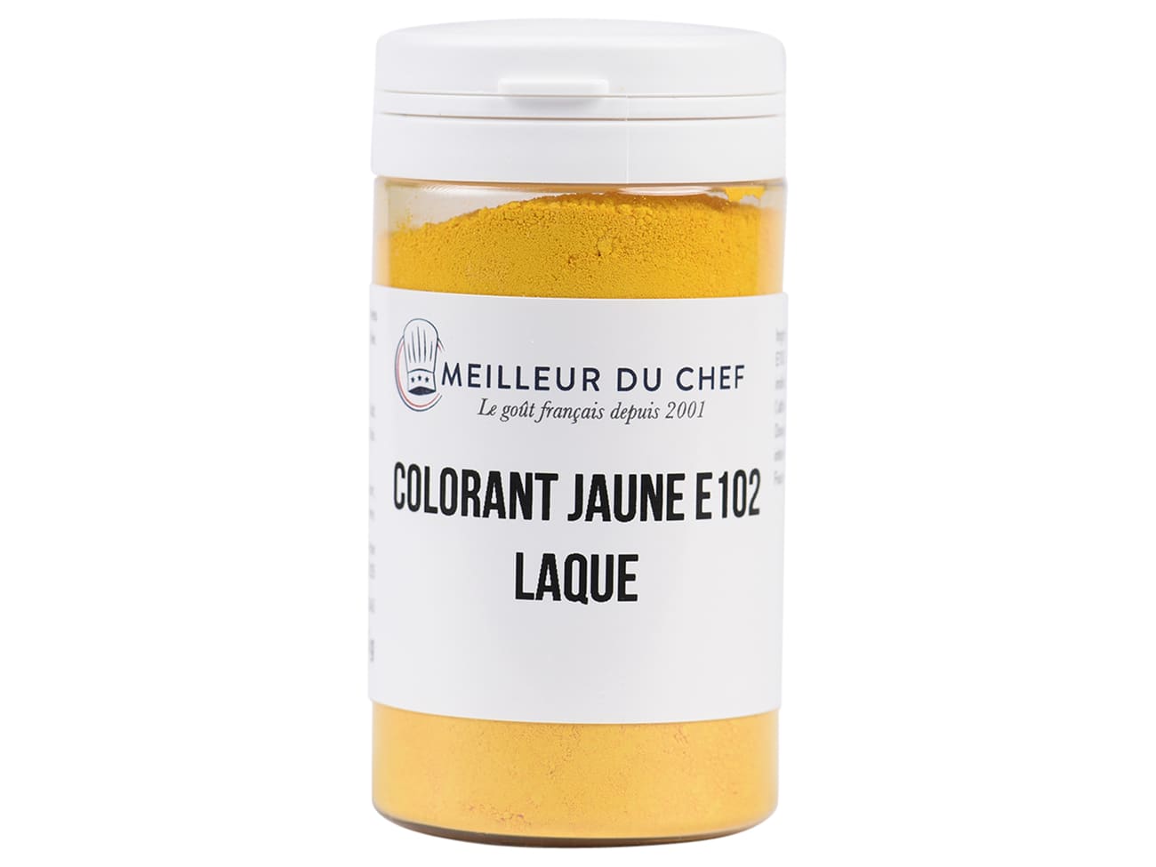 Colorant alimentaire en poudre jaune - lipodispersible - 25 g - Selectarôme  - Meilleur du Chef
