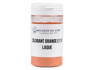 Colorant alimentaire en poudre orange - lipodispersible - 25 g - Selectarôme