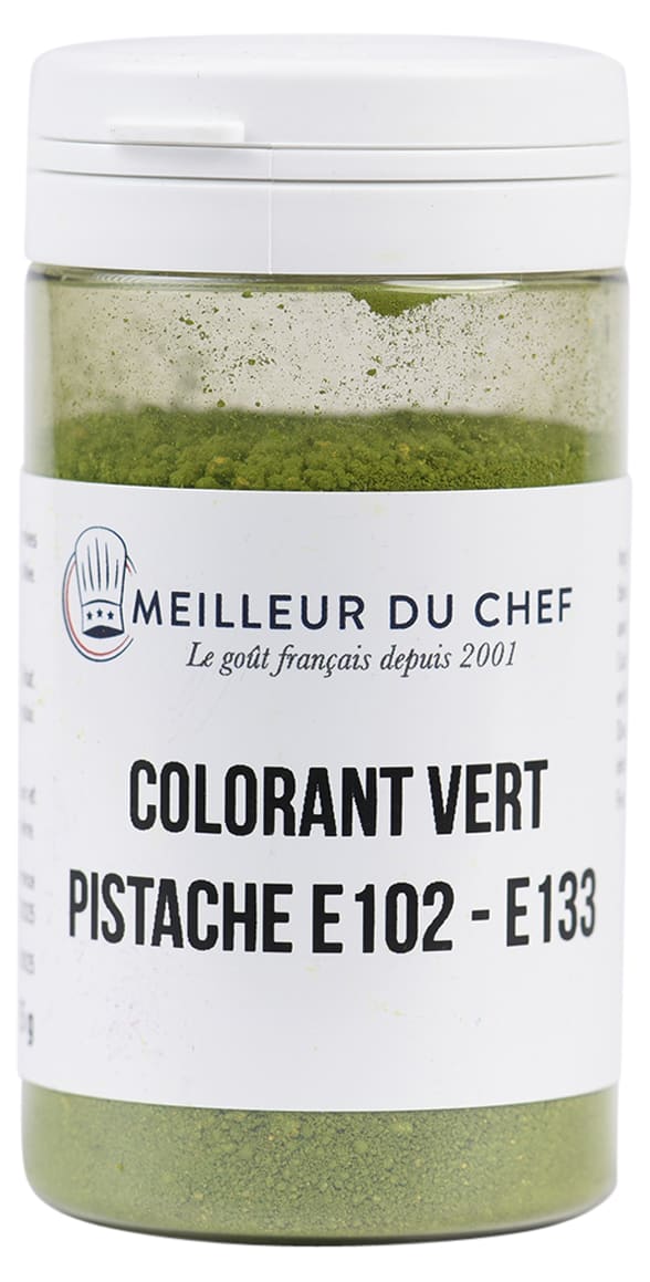 Colorant alimentaire vert pistache E102, E133 - Liquide
