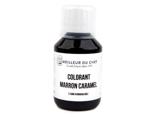 Colorant alimentaire liquide - marron-caramel E150b - 58 ml - Meilleur du Chef