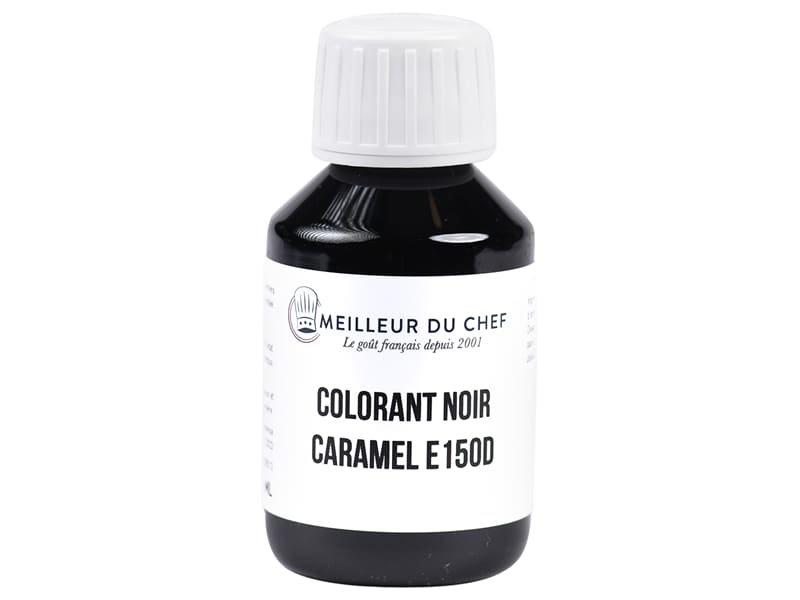 Colorant alimentaire liquide - noir-caramel E150d - 115 ml - Meilleur du  Chef - Meilleur du Chef