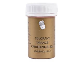 Colorant alimentaire en poudre orange carotène