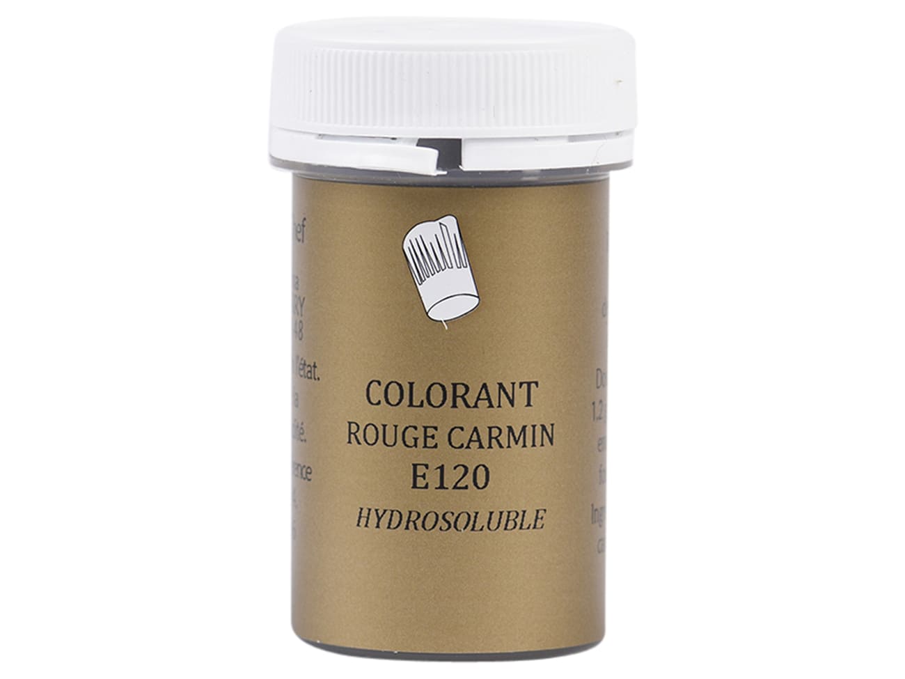 Colorant Alimentaire Hydrosoluble Intense en Poudre - Noir - 50g