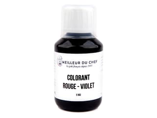 Colorant alimentaire liquide - rouge-violet E163 - 115 ml - Meilleur du Chef