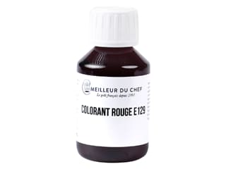 Colorant alimentaire liquide - rouge coquelicot E129 - 115 ml - Meilleur du Chef