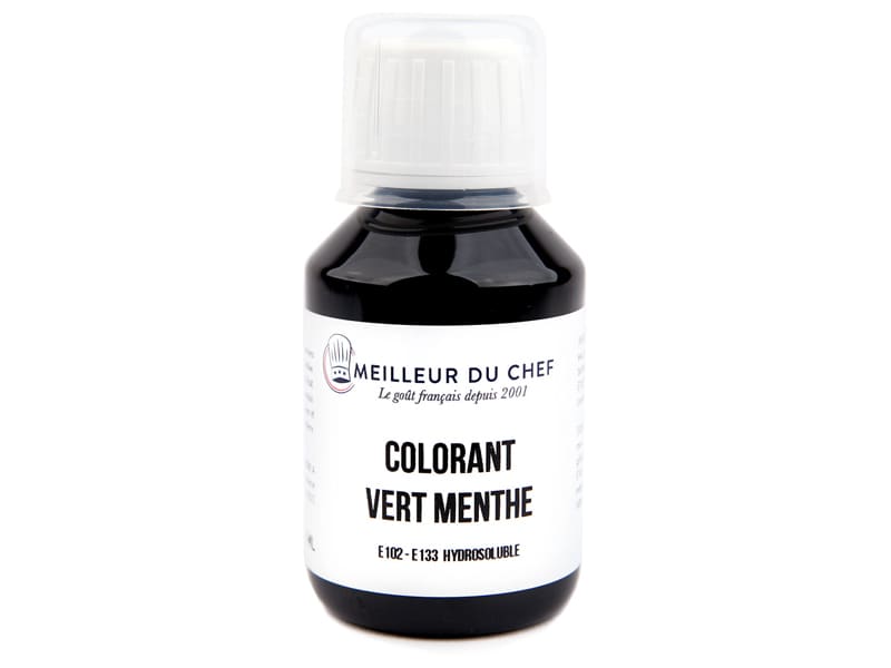 Colorant alimentaire liquide - vert menthe - 1 litre - Meilleur du Chef -  Meilleur du Chef