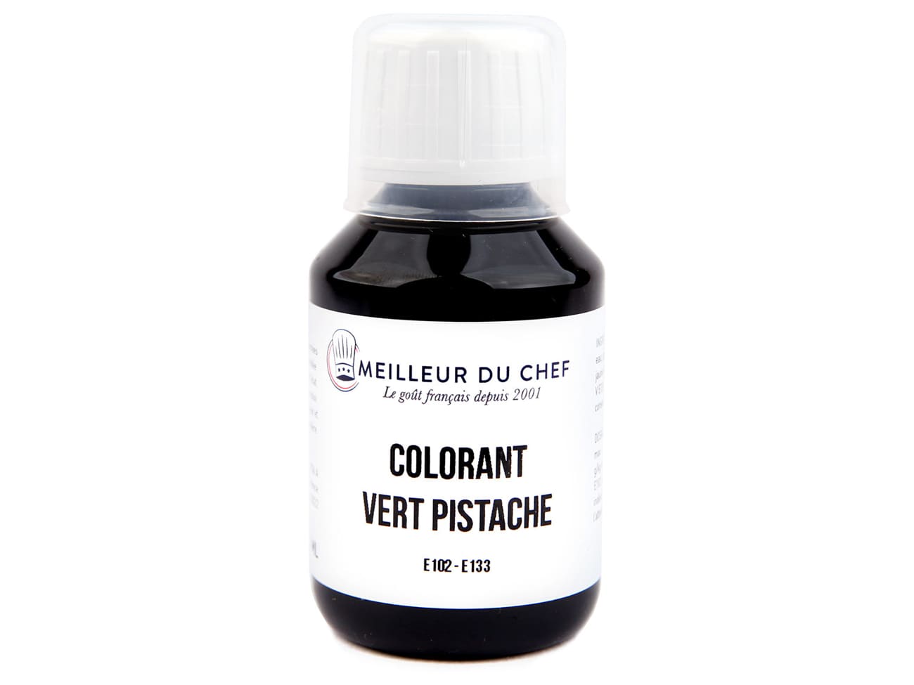 Colorant alimentaire en poudre vert pistache - lipodispersible - 25 g -  Selectarôme - Meilleur du Chef