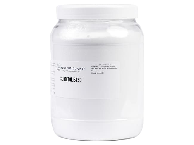 Sorbitol en poudre E420i - 1 kg - Meilleur du Chef