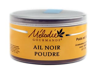 Ail noir en poudre - 55 g - Mélodie Gourmande