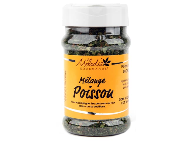 Mélange poisson court-bouillon - 50 g - Mélodie Gourmande