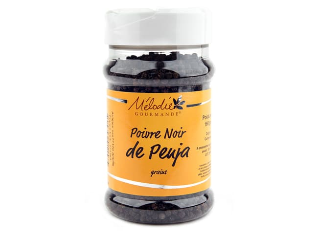 Poivre noir de Penja - 160 g - Mélodie Gourmande