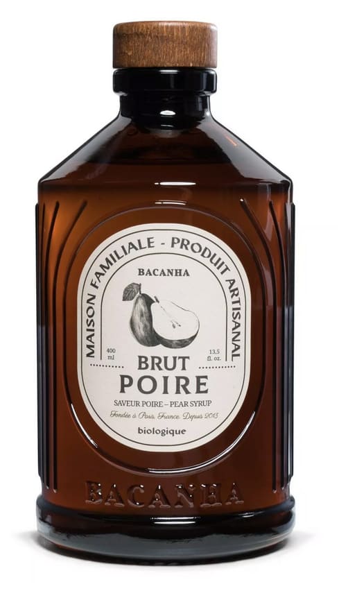 Bacanha -- Sirop poire brut bio - 400 ml main image 1