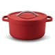 Cocotte ronde Plume - rouge orangé - Ø 24 cm - Beka