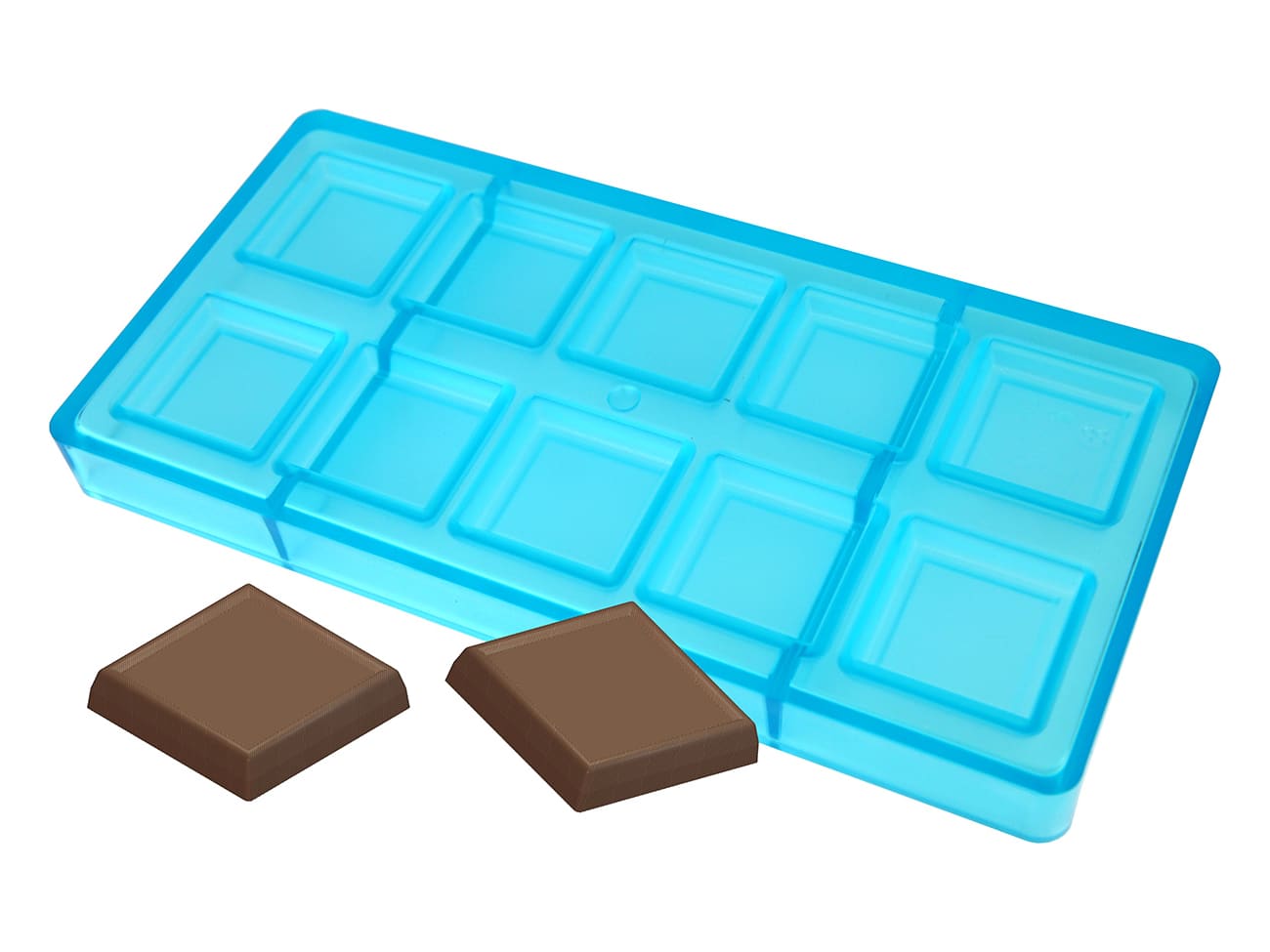 Moule chocolat - 10 demi-sphères Ø 5,9 cm - 36,5 x 19,5 cm - Meilleur du  Chef