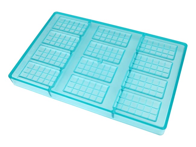 Moule chocolat - 12 mini tablettes - Occasion