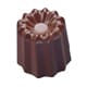 Moule chocolat - 40 mini-cannelés