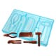 Moule chocolat - 5 outils