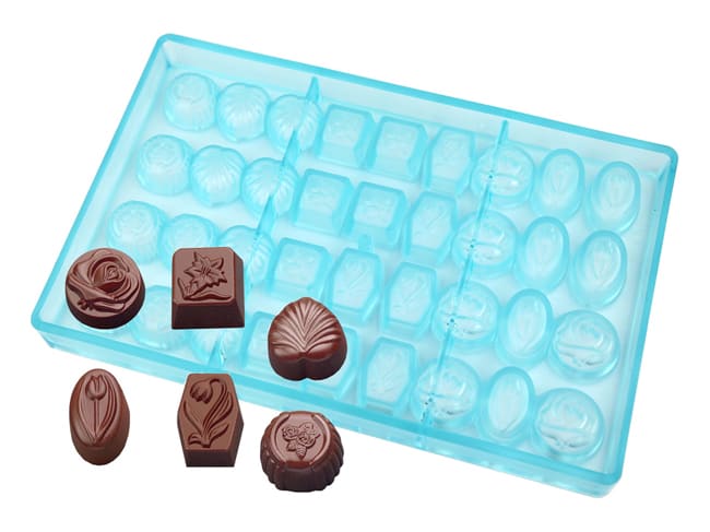 Nettoyer et entretenir les moules à chocolat polycarbonate