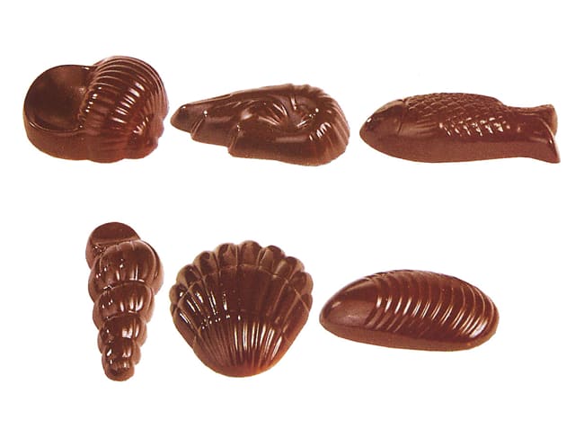 Moule chocolat - fritures de Pâques - 20 empreintes