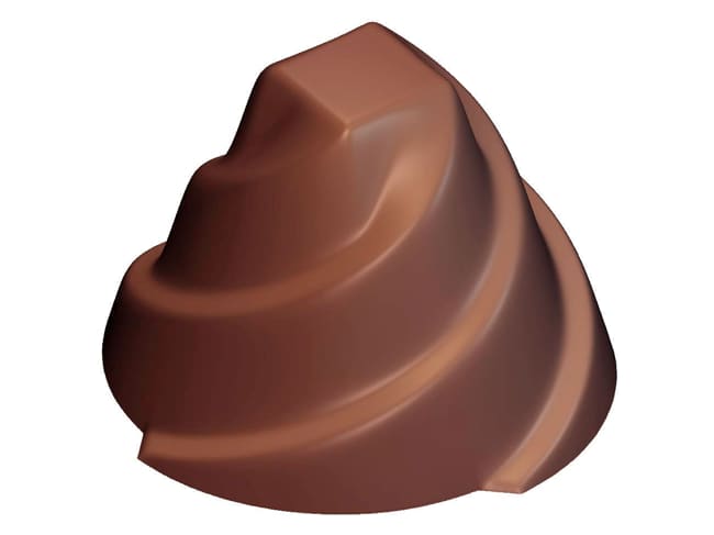 Moule chocolat - Bonbon torsion