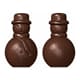 Moule chocolat - 4 bonhommes de neige